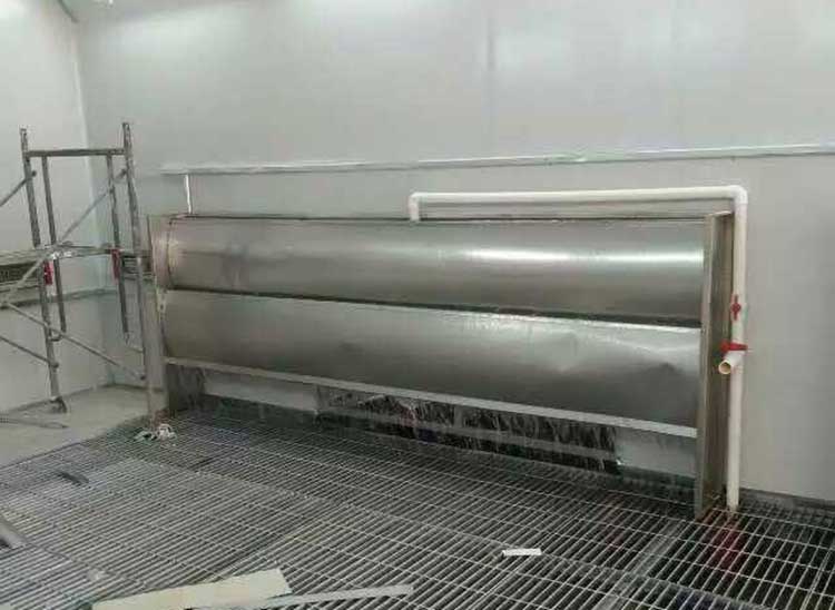 水簾噴漆房由哪幾部分構(gòu)成？
