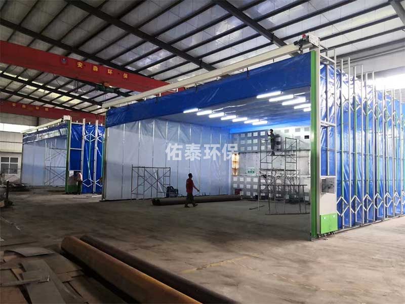 移動(dòng)伸縮式噴漆房日常使用要注意的問題有哪些？
